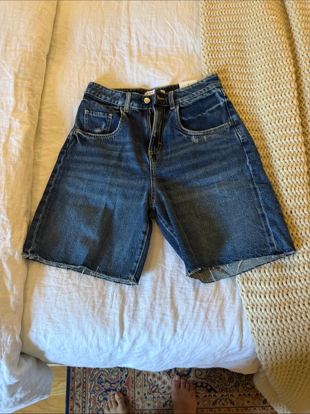Icon Denim Lea Shorts